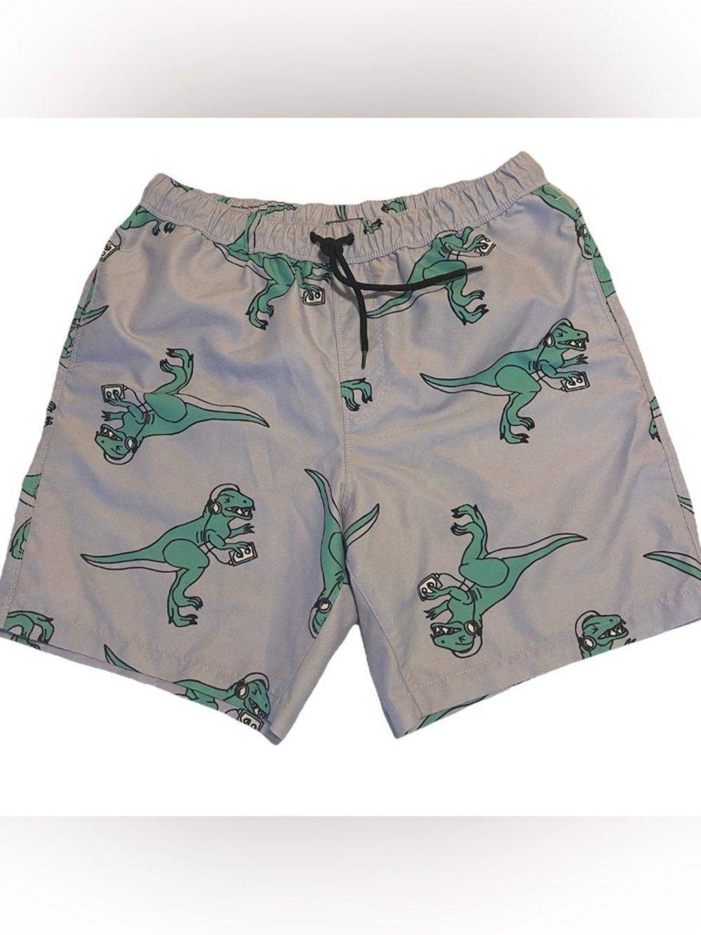 ASOS Swim Shorts Dinosaur T-Rex Print Small